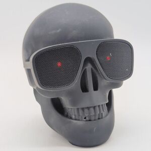 Zizo Thunder Bluetooth Skull Speaker with Red LED Eyes